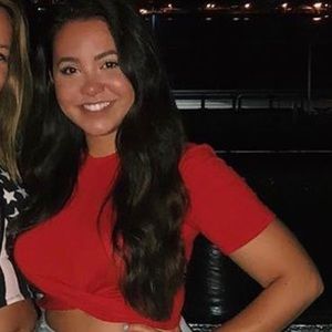 Red Twist Front Crop Top